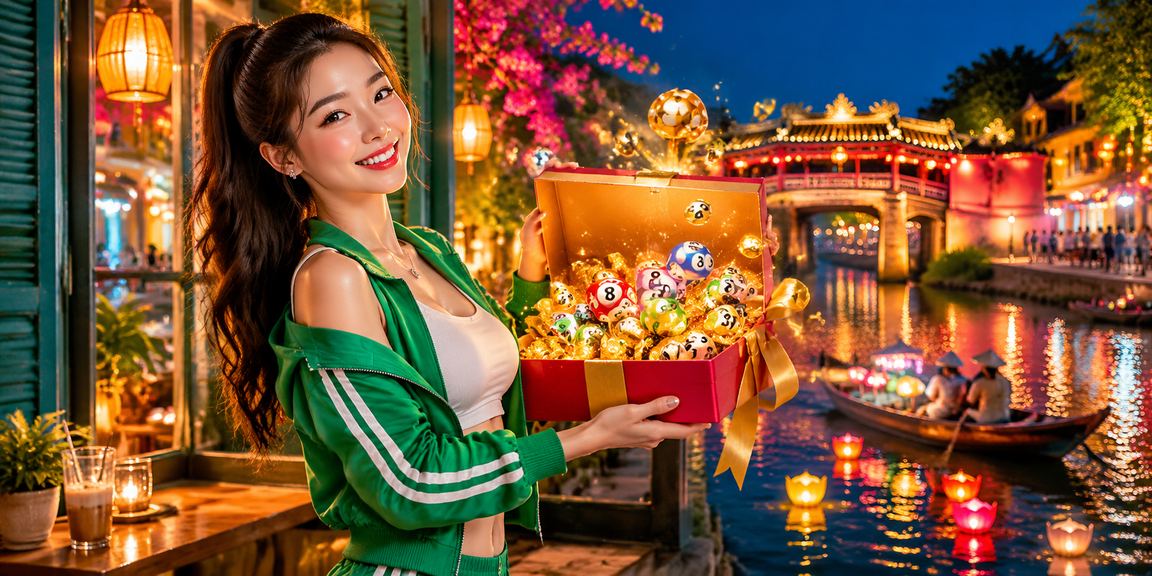 Người dùng Hội An kiểm tra kết quả xổ số và cá cược tại quán cà phê