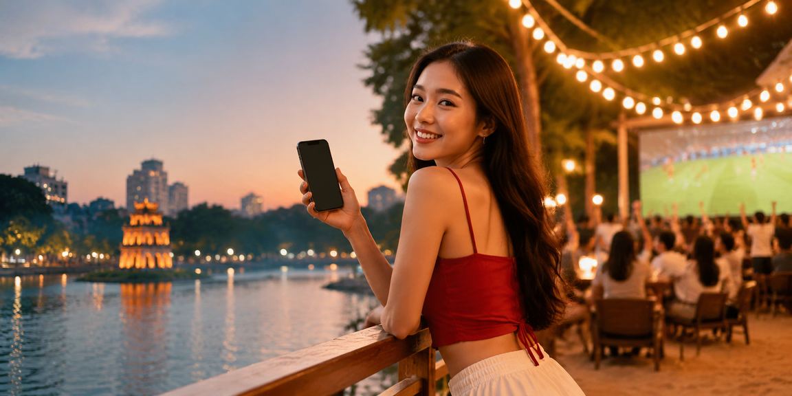 Người dùng tại Sài Gòn trải nghiệm ứng dụng casino trên điện thoại